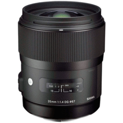 Sigma Art 35mm f/1.4 DG HSM for Nikon